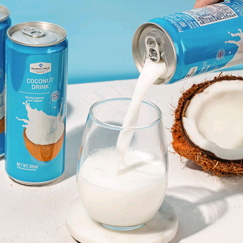 山姆會(huì)員店MM椰子水飲料310ml*24罐裝 泰國(guó)進(jìn)口椰子汁