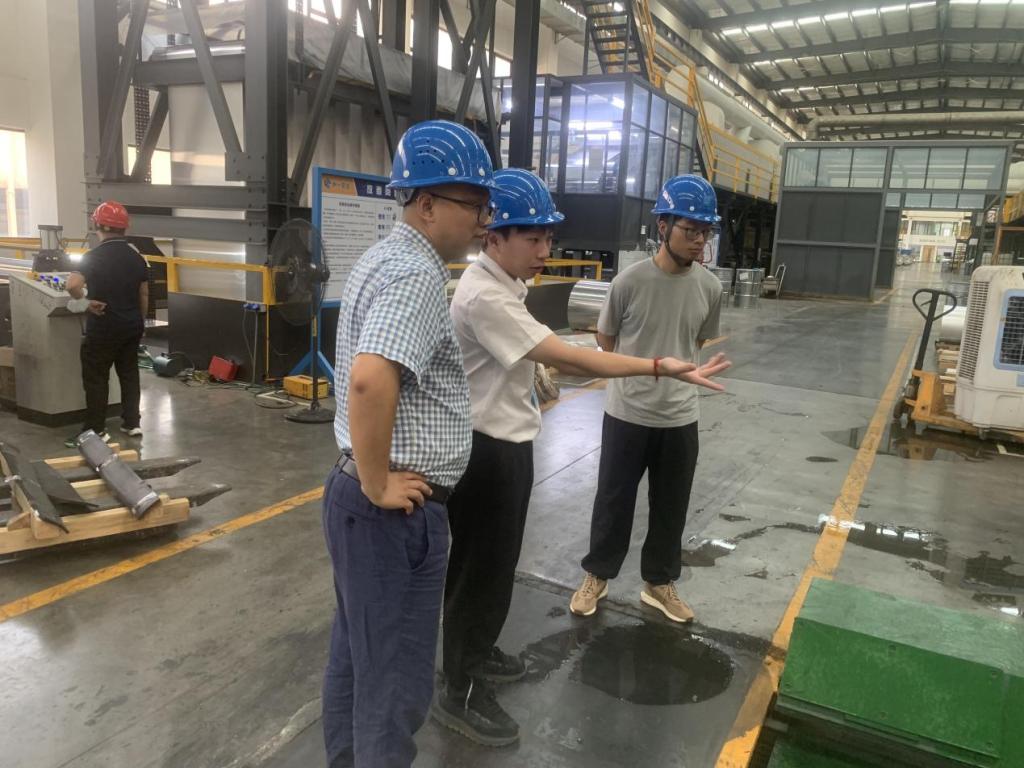 校企攜手，共創共享 人工智能學院赴浙江洲一鋁業調研，開啟技術咨詢服務新篇章